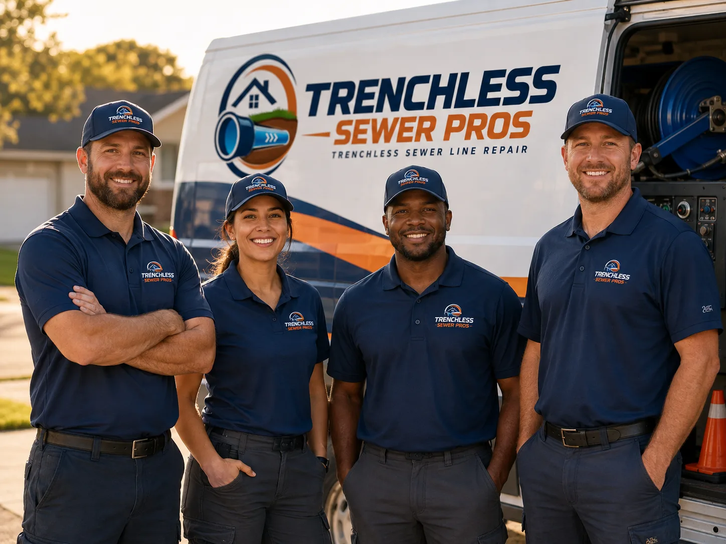 Trenchless Sewer Repair company in Minto, ND